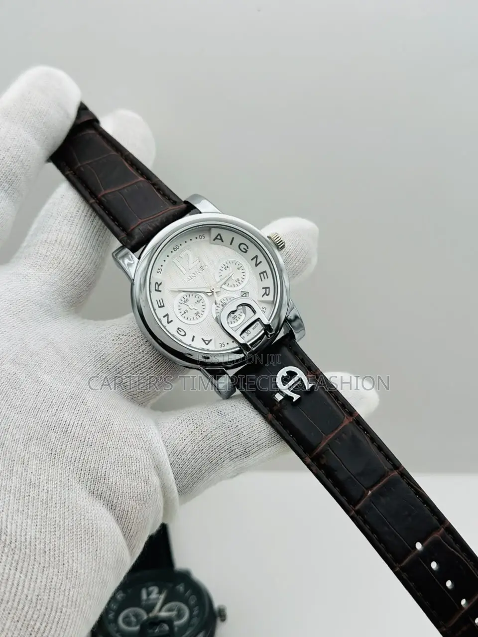 Aigner Classic Leather Watch