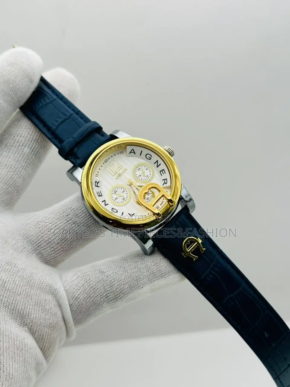 Aigner Classic Leather Watch