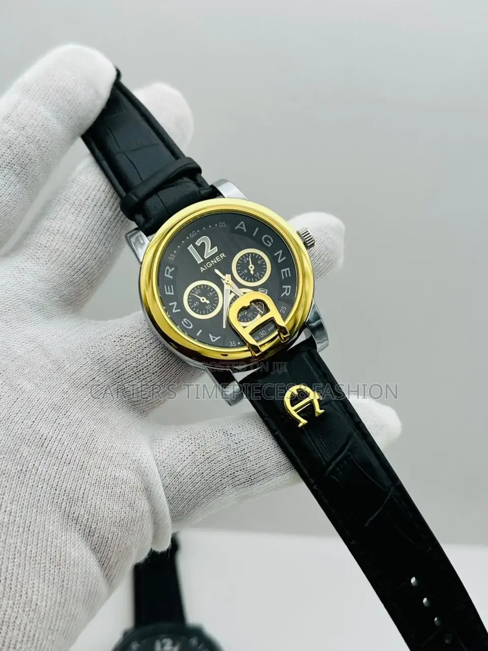 Aigner Classic Leather Watch