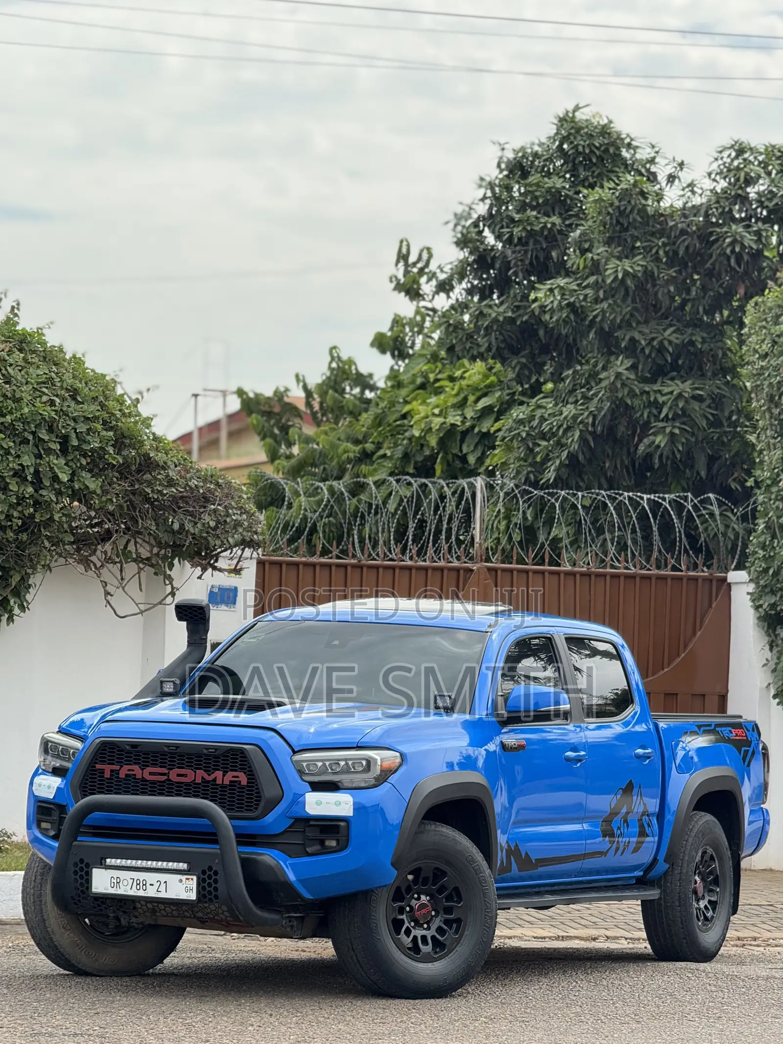 Toyota Tacoma TRD Pro 2019 Blue