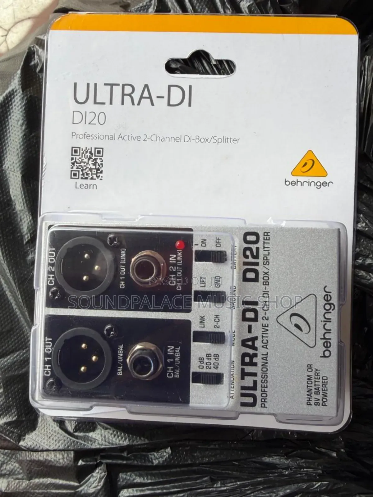 ULTRA-DI DI20 Professional Active 2-Channel DI Box/Splitter
