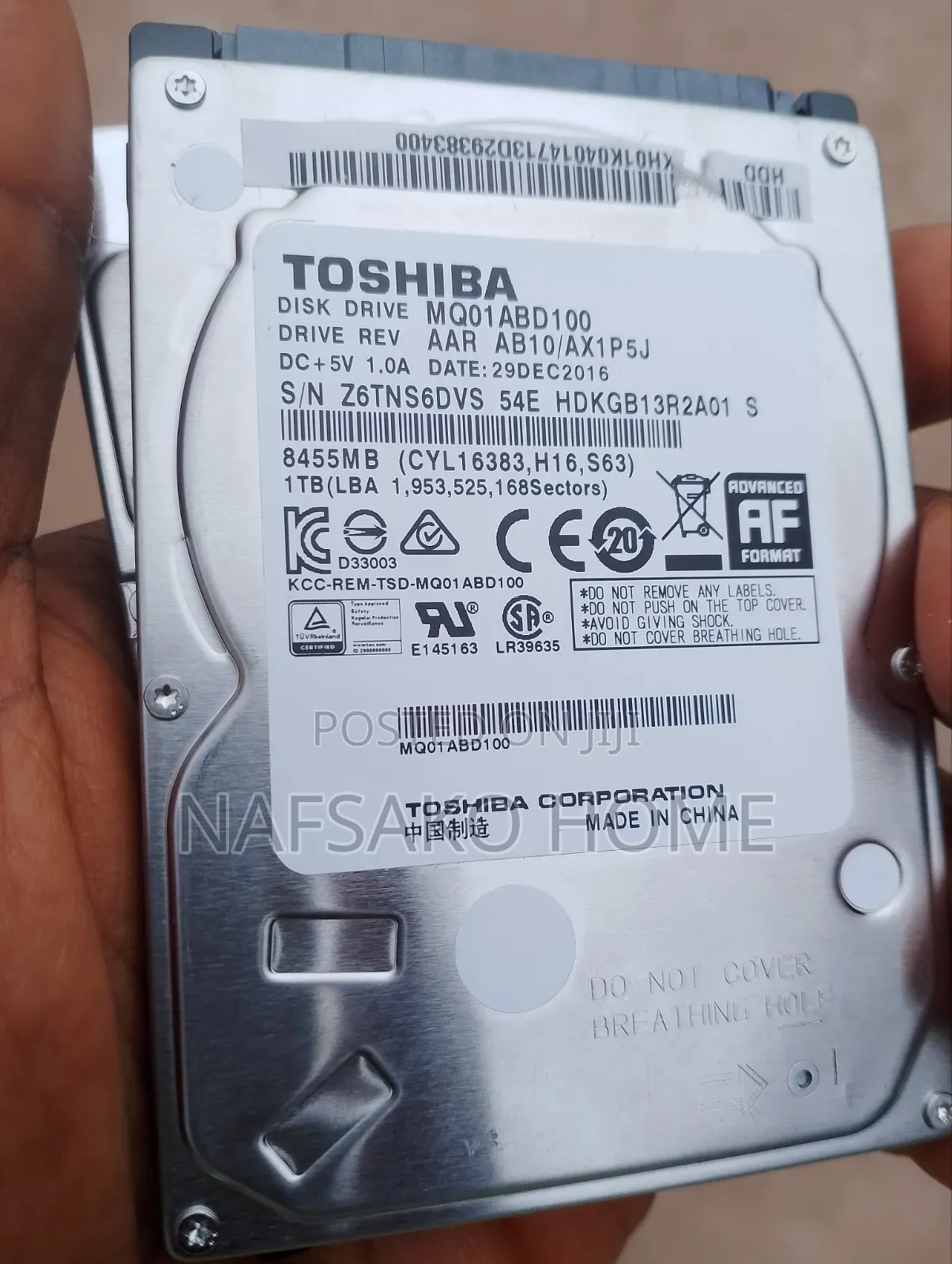 Uk Used 1tb Laptop Harddrive