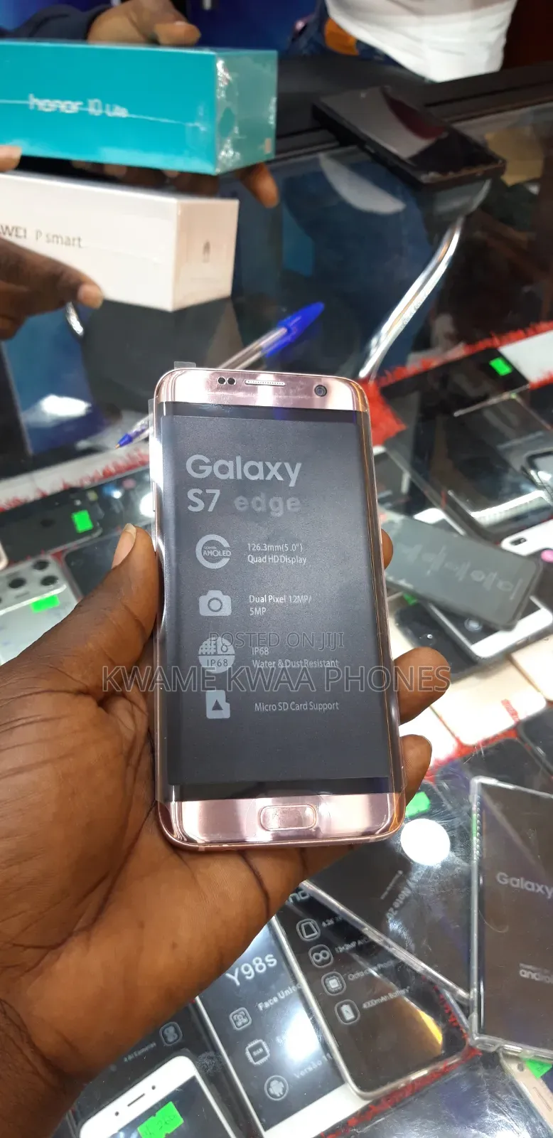 New Samsung Galaxy S7 edge 32 GB Rose Gold