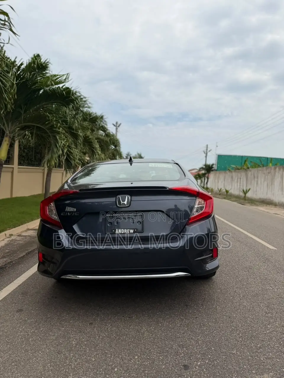 Honda Civic EX-L Sedan 2019 Black
