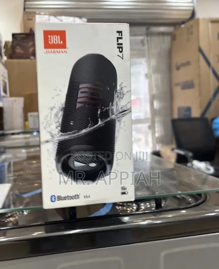 Efficient Classic JBL Flip 7 Wireless Speaker(Black)Waterproof 