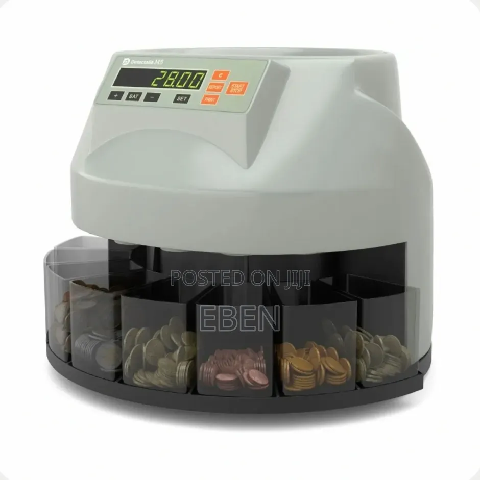 Detectalia M5 Coin Counter Sorter
