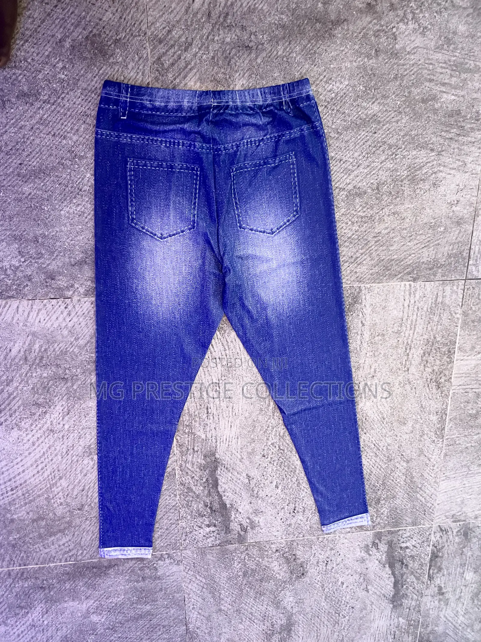 Women's Stretch Denim-Print Leggings / Jeggings