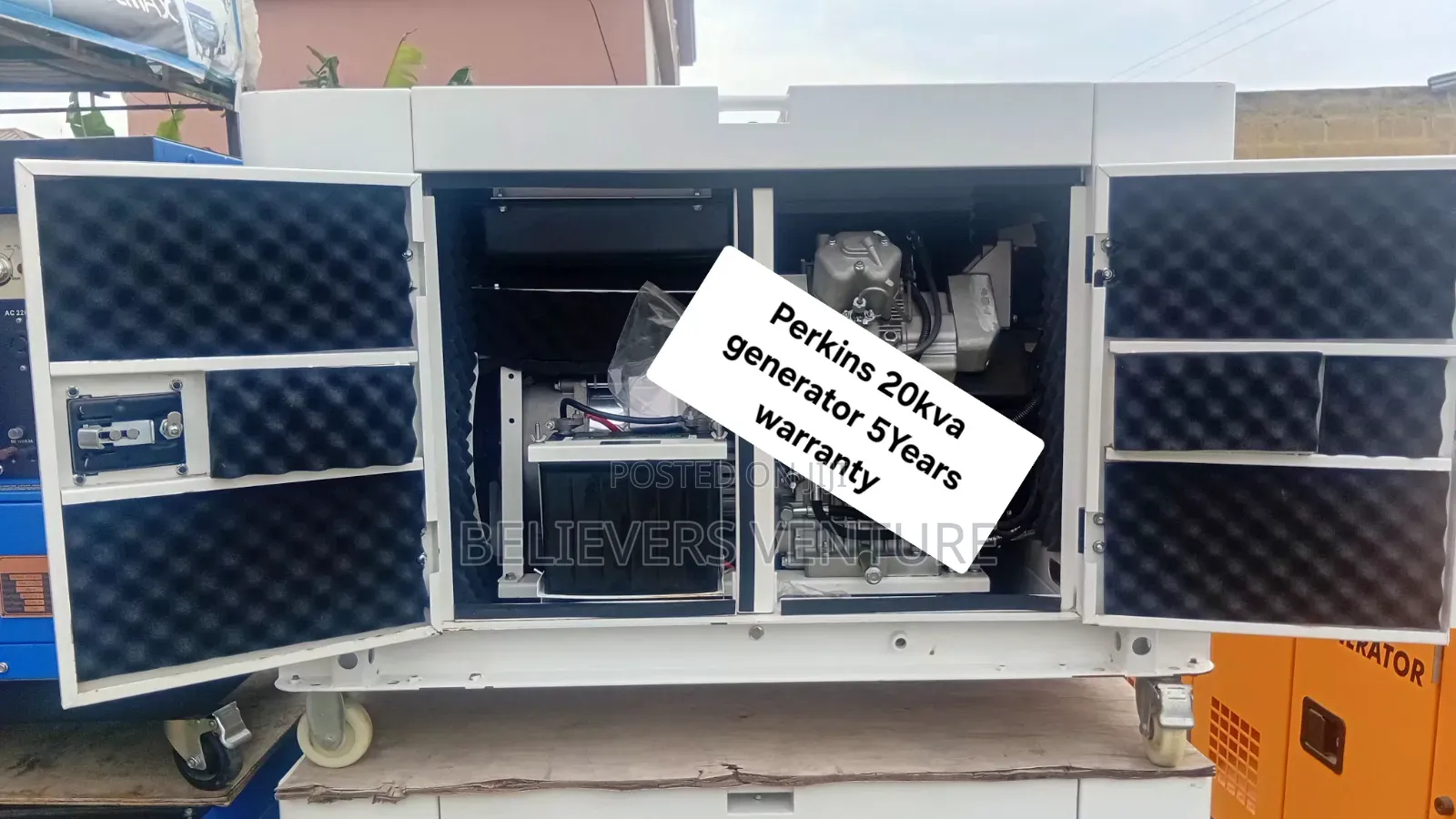Perkins 20KVA Generator – Strong, Reliable Built to Last