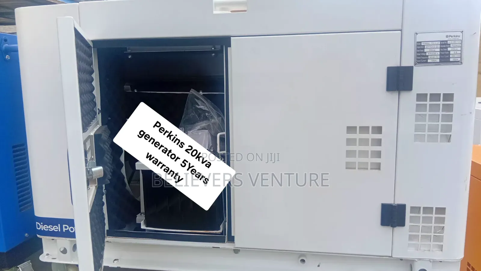 Perkins 20KVA Generator – Heavy-Duty Power for Every Need