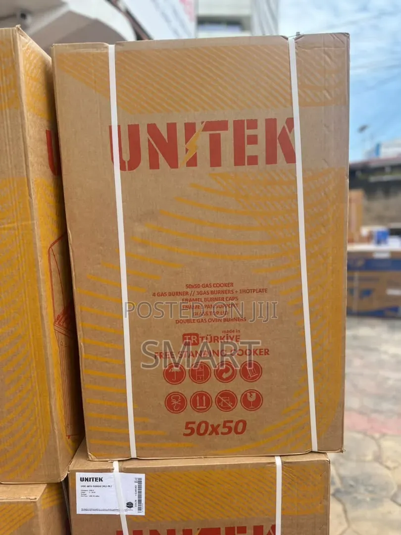 Untek 50×50 Gas Cooker. 4 Burner