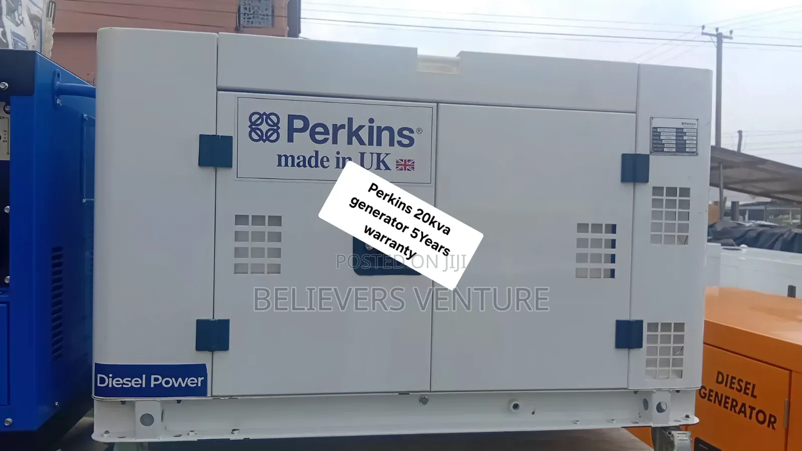 Perkins 20KVA Genset – Dependable Power, Anytime
