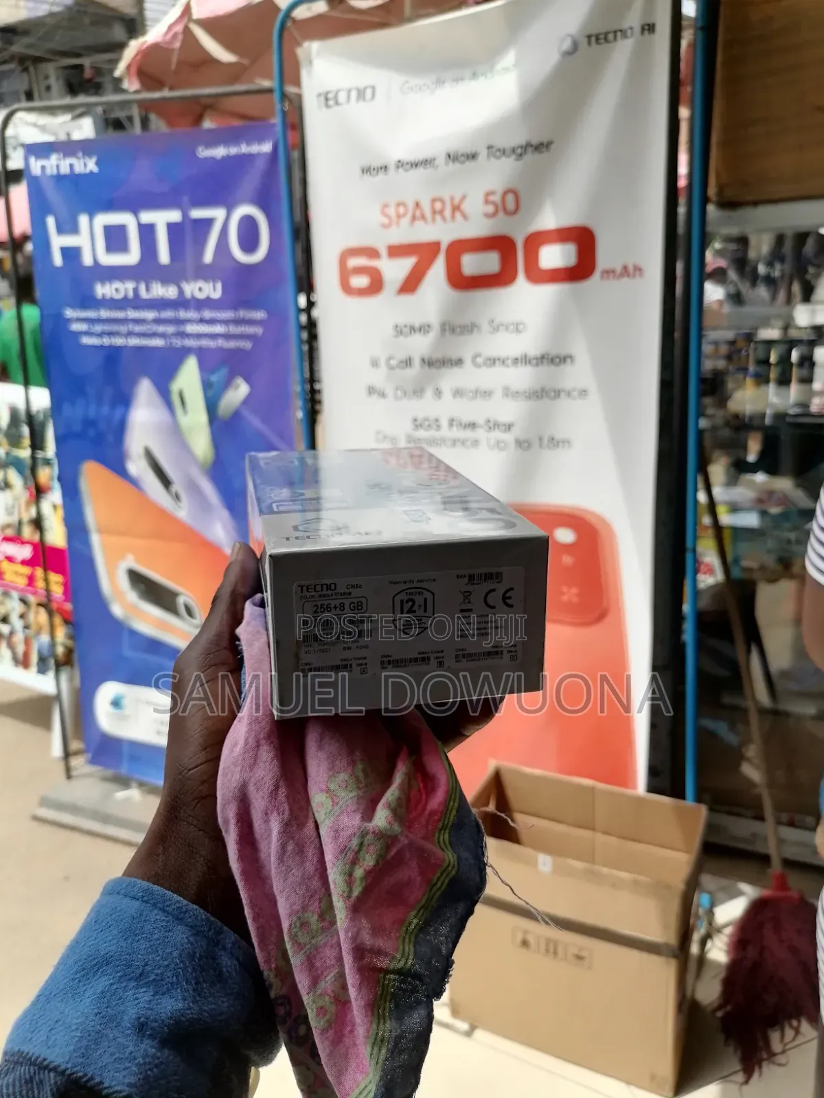 New Tecno Camon 50 Pro 256 GB Black