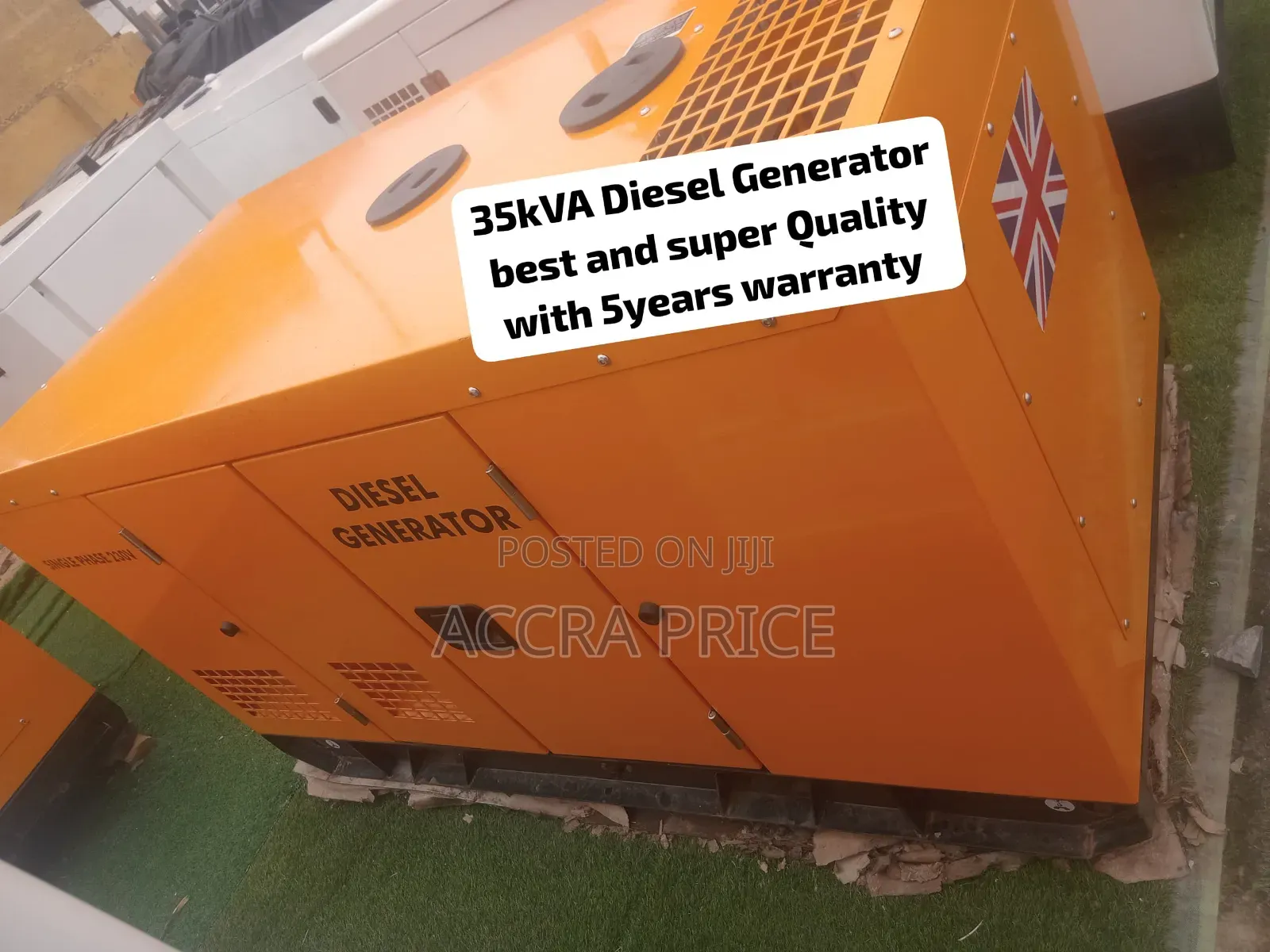 35kVA Diesel Generator – Super Quality Heavy-Duty Power Generator