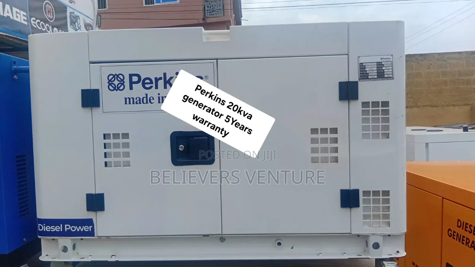 Perkins 20KVA Diesel Generator – Keep Your Power Running