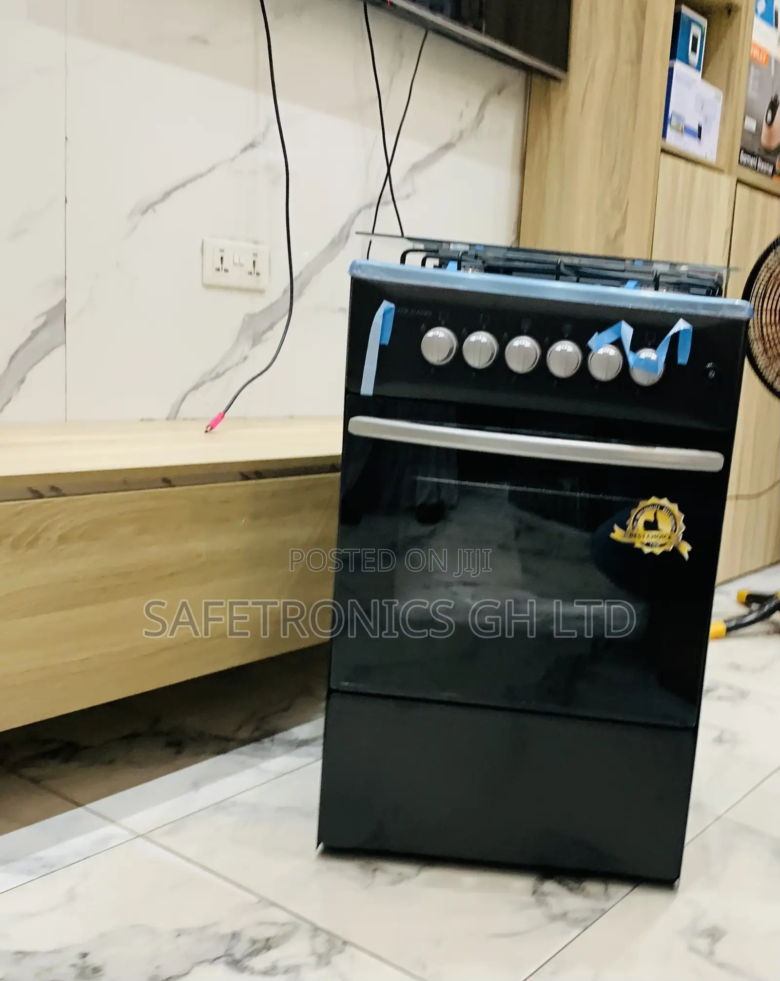 Choose Massive 50x50 (4 Gas Cooker) Volcano Black Cooker