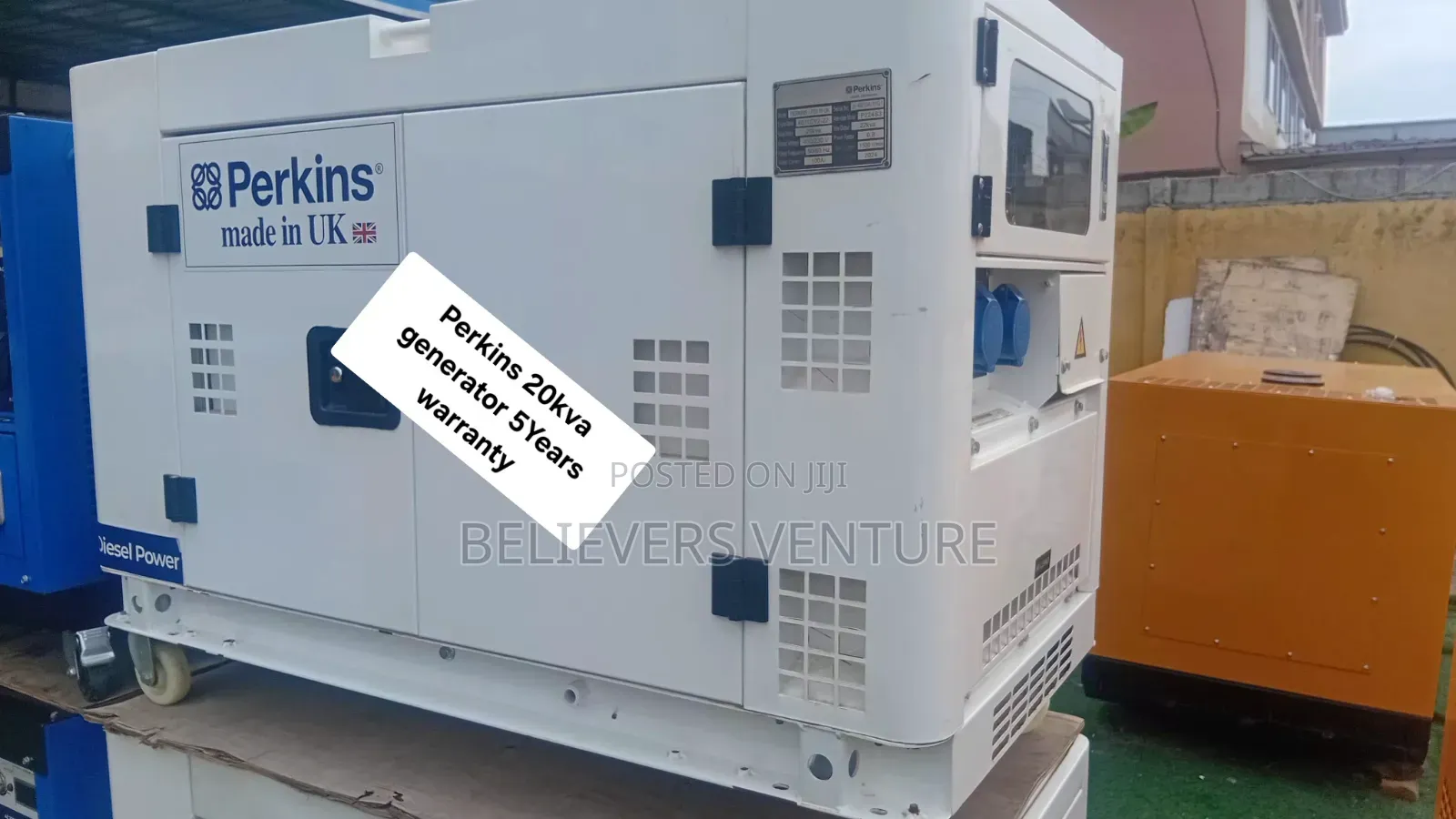 Perkins 20KVA Genset – Powerful Performance, Reliable Supply
