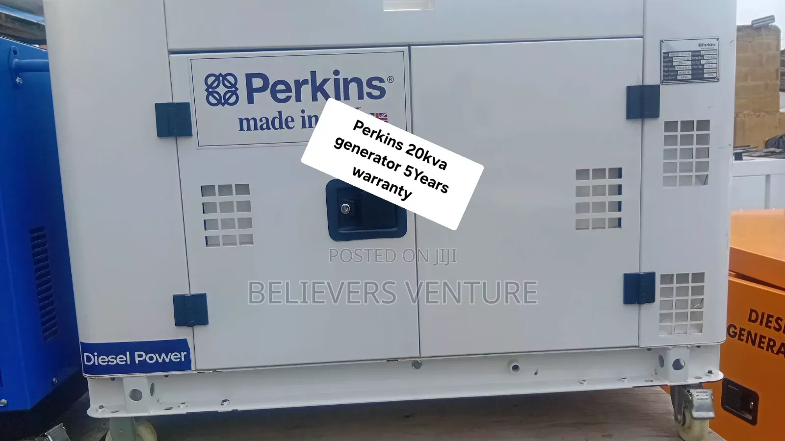Perkins 20KVA Generator – Massive Power for Every Need