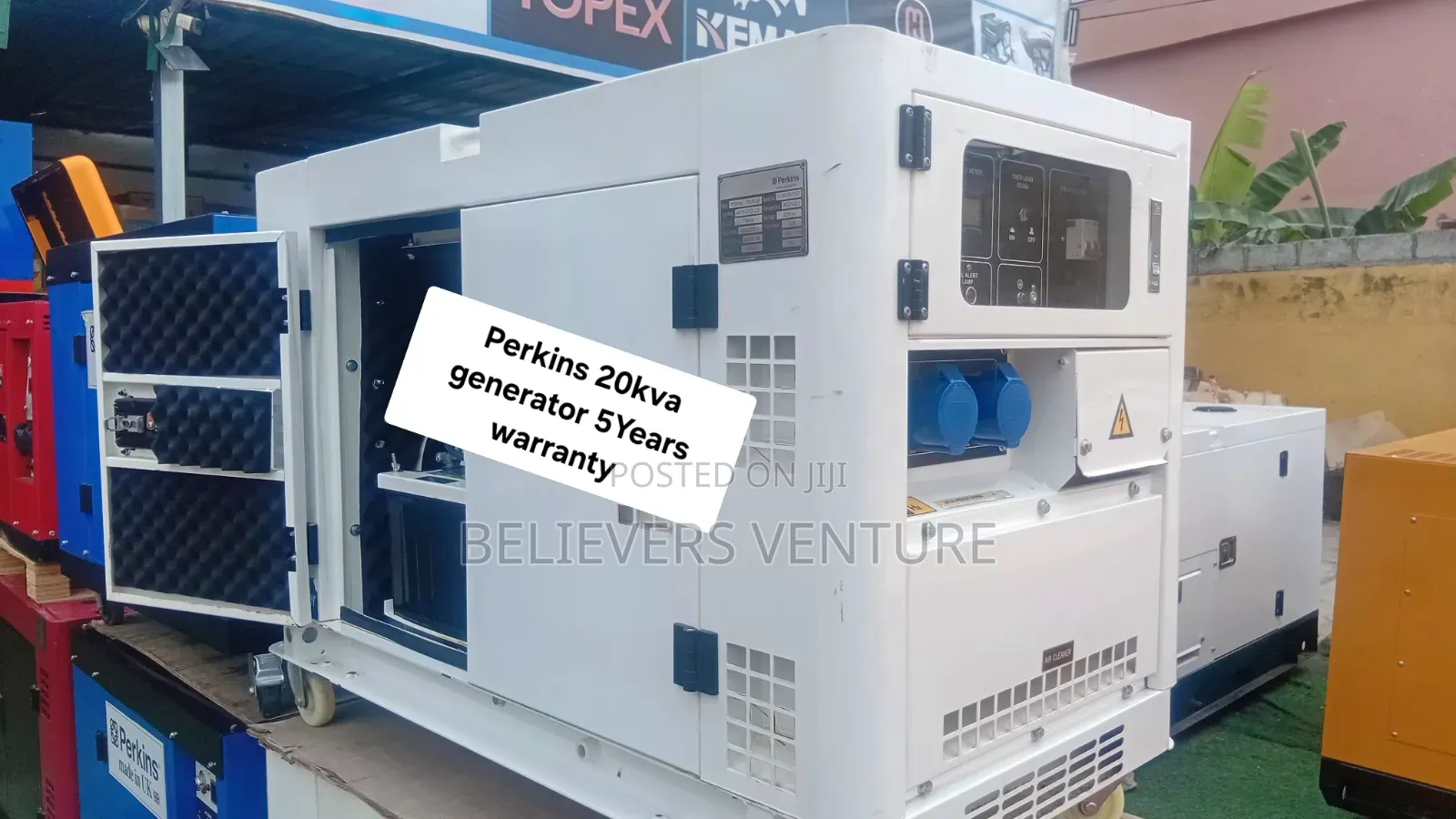 Perkins 20KVA Diesel Generator – Reliable Power, Built Strong