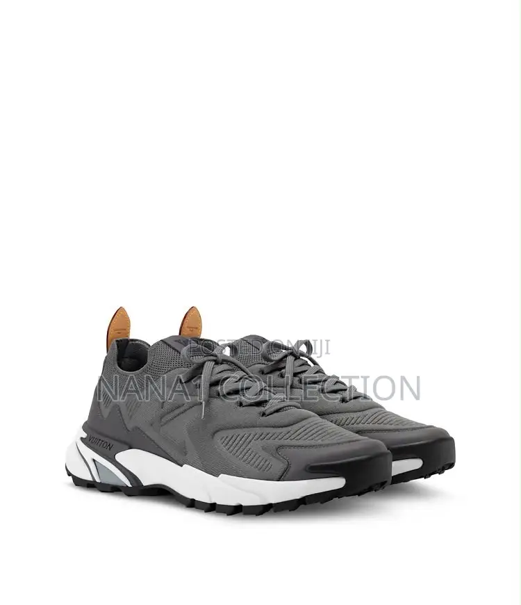 Beige Louis Vuitton LV Tatic Knit Sneakers