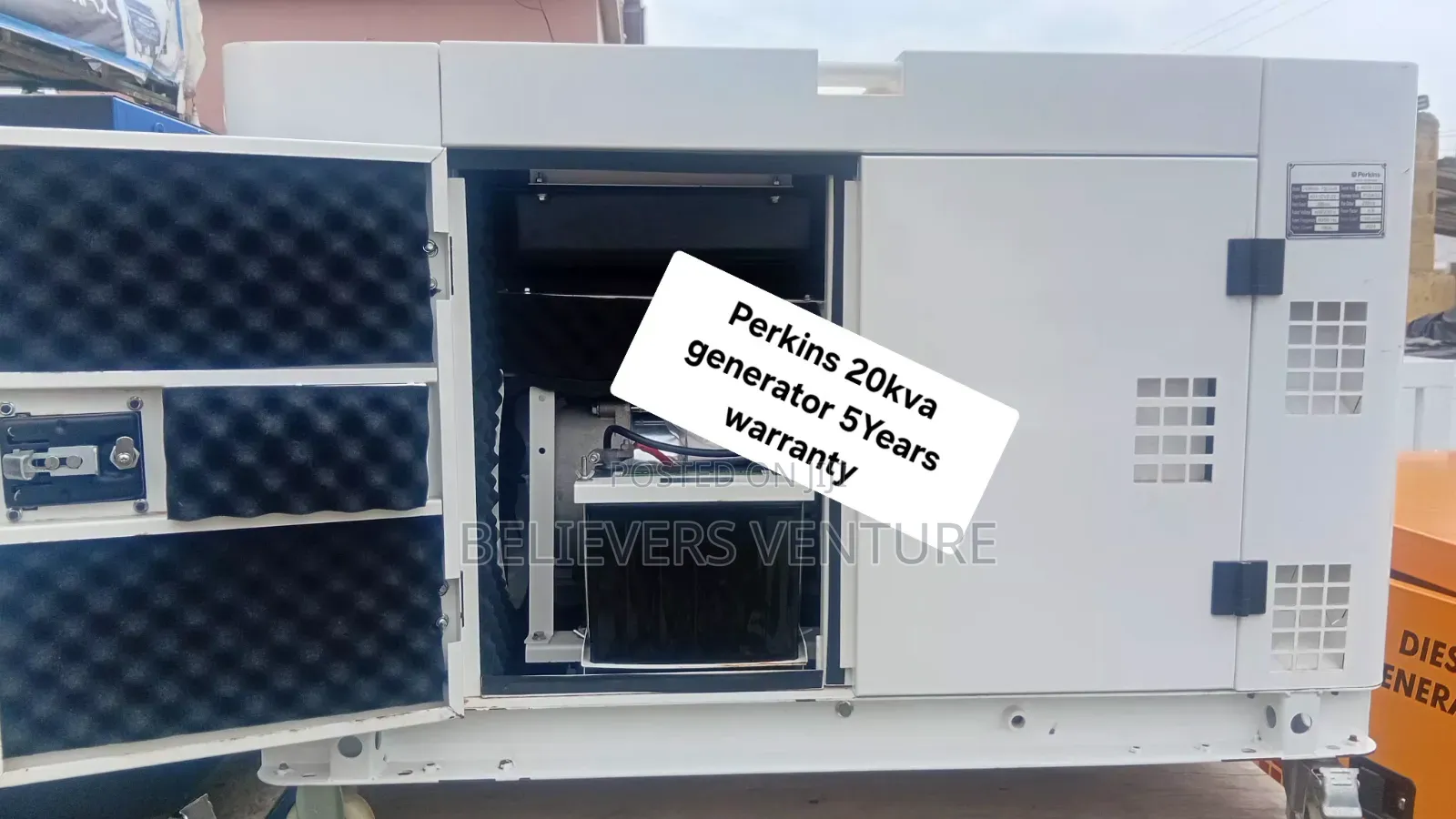 Perkins 20KVA Genset – Powerful Backup for Home Business