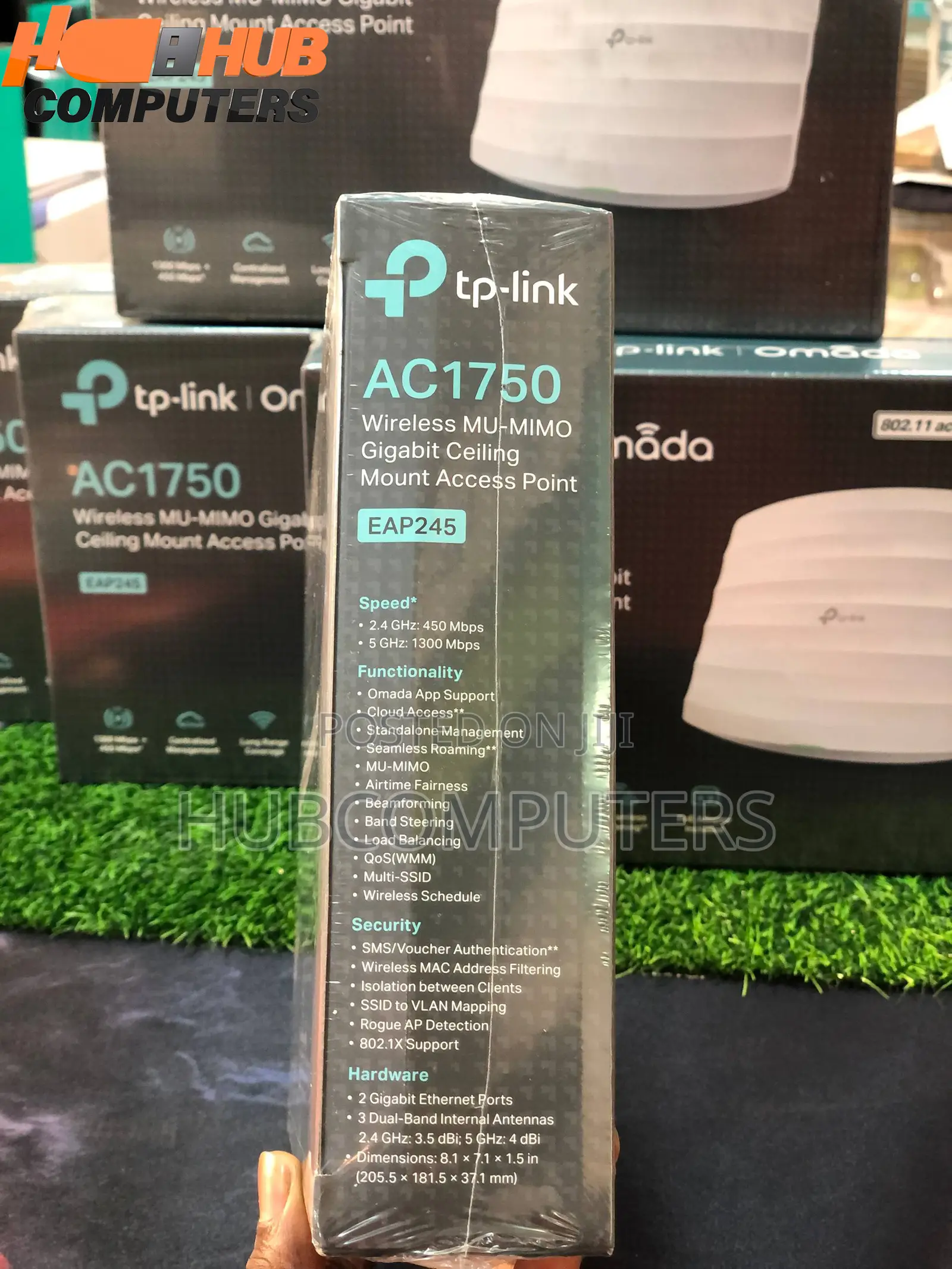 TP-Link Wireless Gigabit Ceiling Access Point Eap245-Indoor