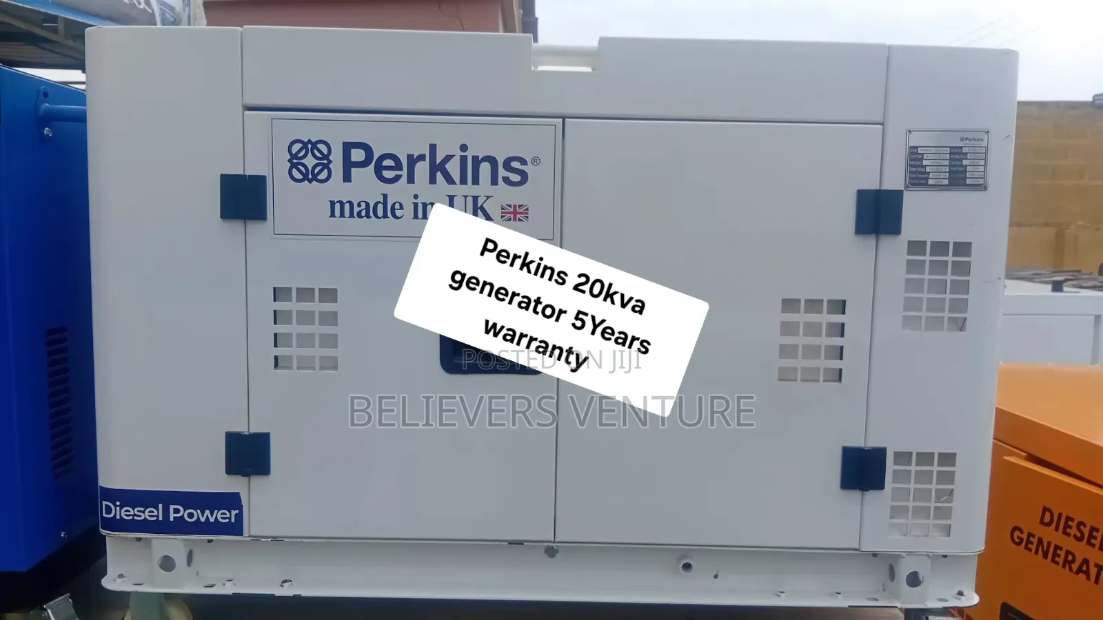 Perkins 20KVA Diesel Generator – Nonstop Power Support