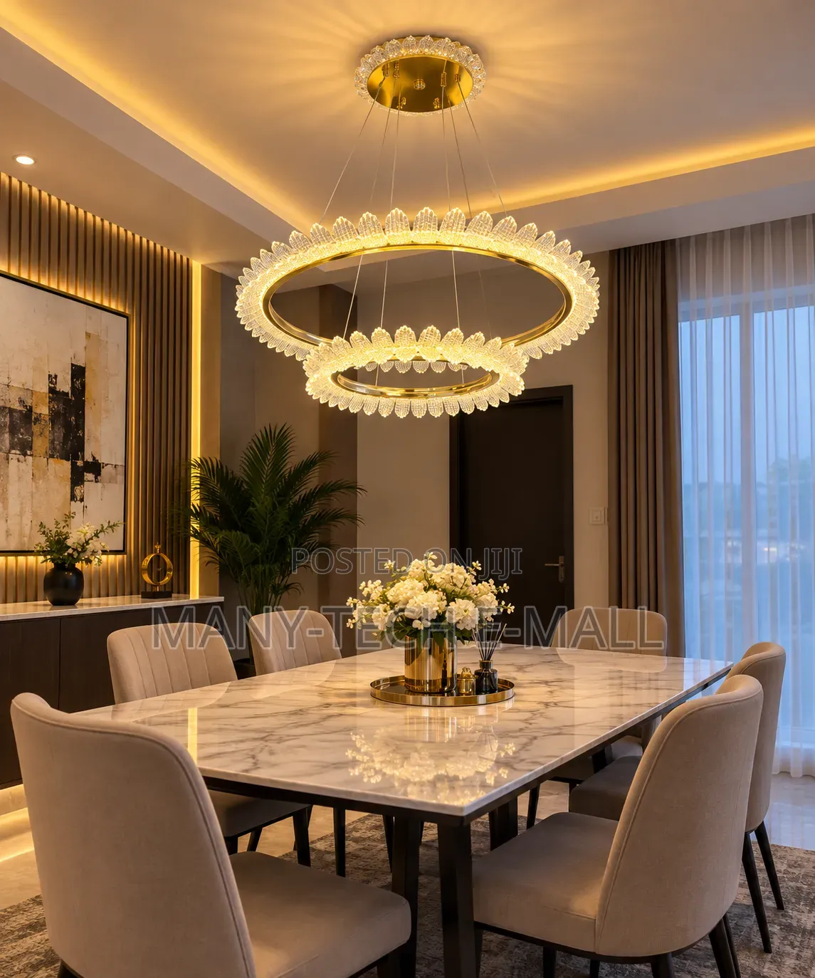 Modern Chandelier Light.