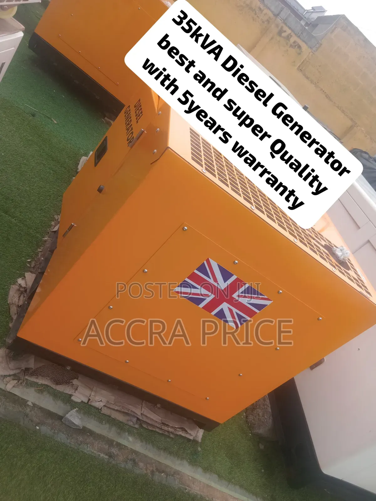 Super Quality 35kVA Diesel Genset – Reliable Backup Power for Working