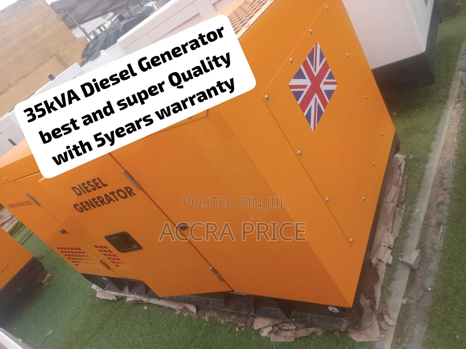 35kVA Heavy-Duty Diesel Generator – Massive Power Output