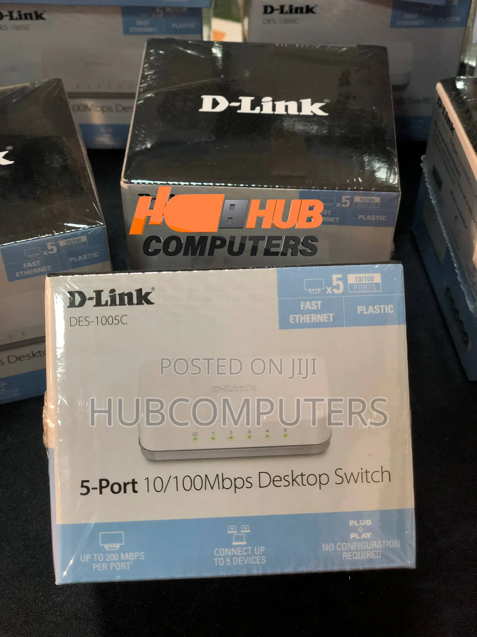 D-Link DES-1005C 5-Port Desktop Switch
