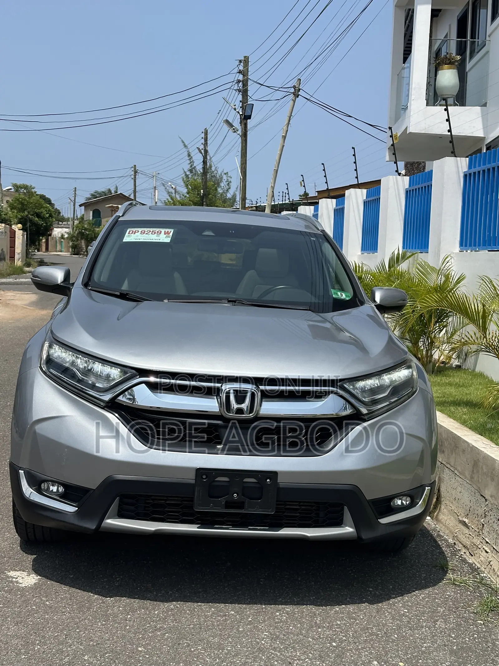 Honda CR-V Touring AWD 2018 Silver