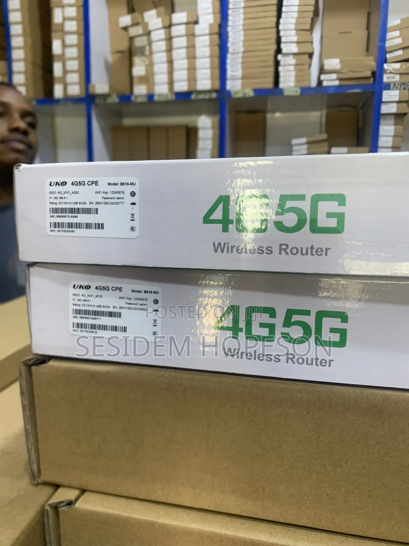 B618 4g/5g Wireless Cpe Router