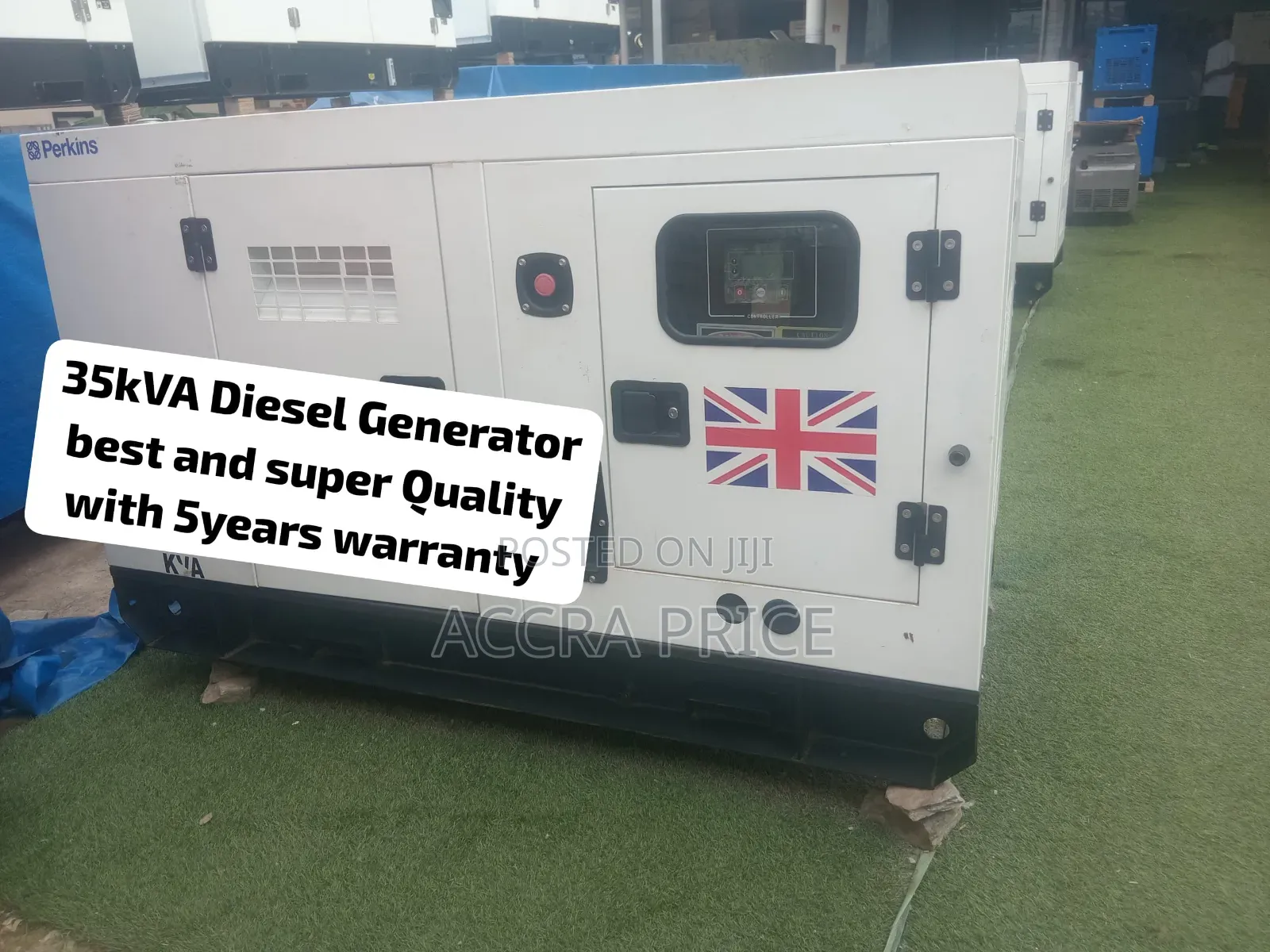 Premium 35kVA Diesel Generator – Powerful, Dependable Built