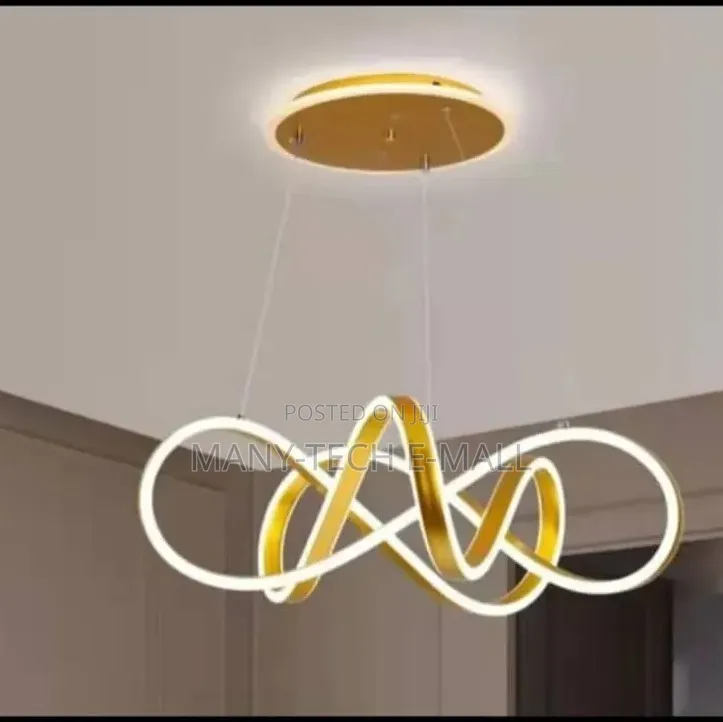 Golden Chandelier Light.