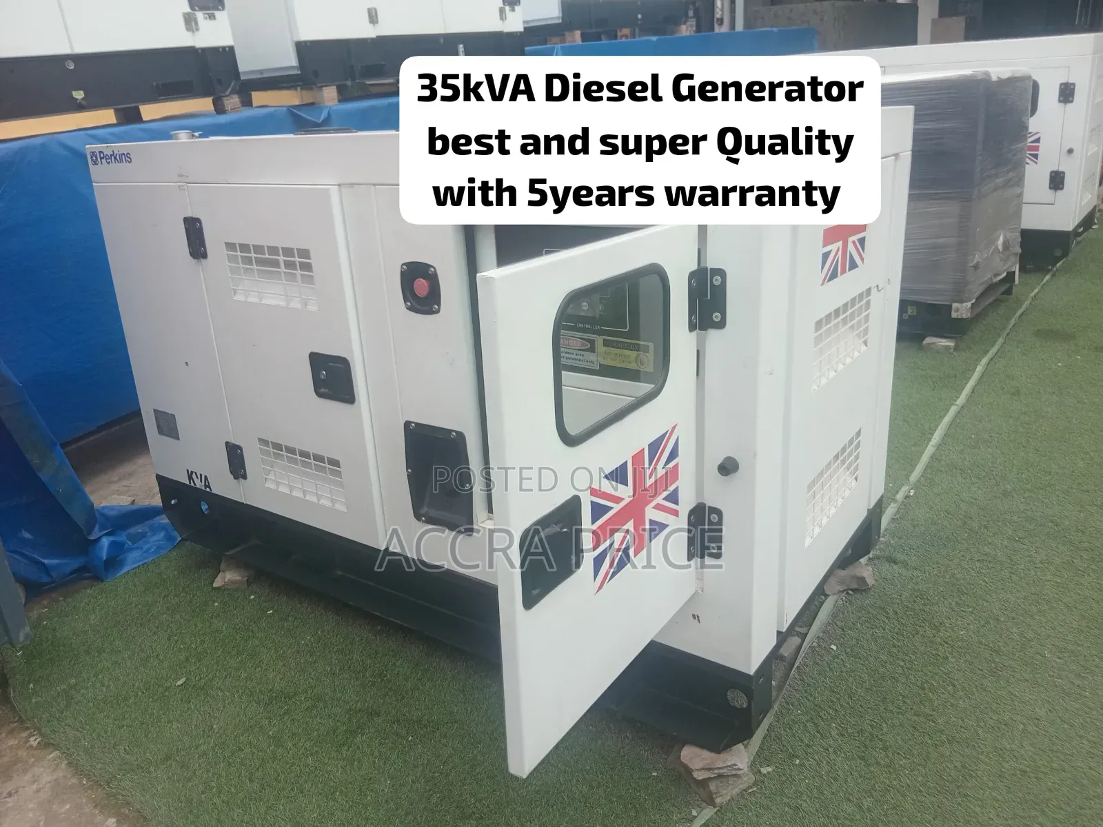 Massive 35kVA Diesel Generator – Reliable Power for Shops, Offices,