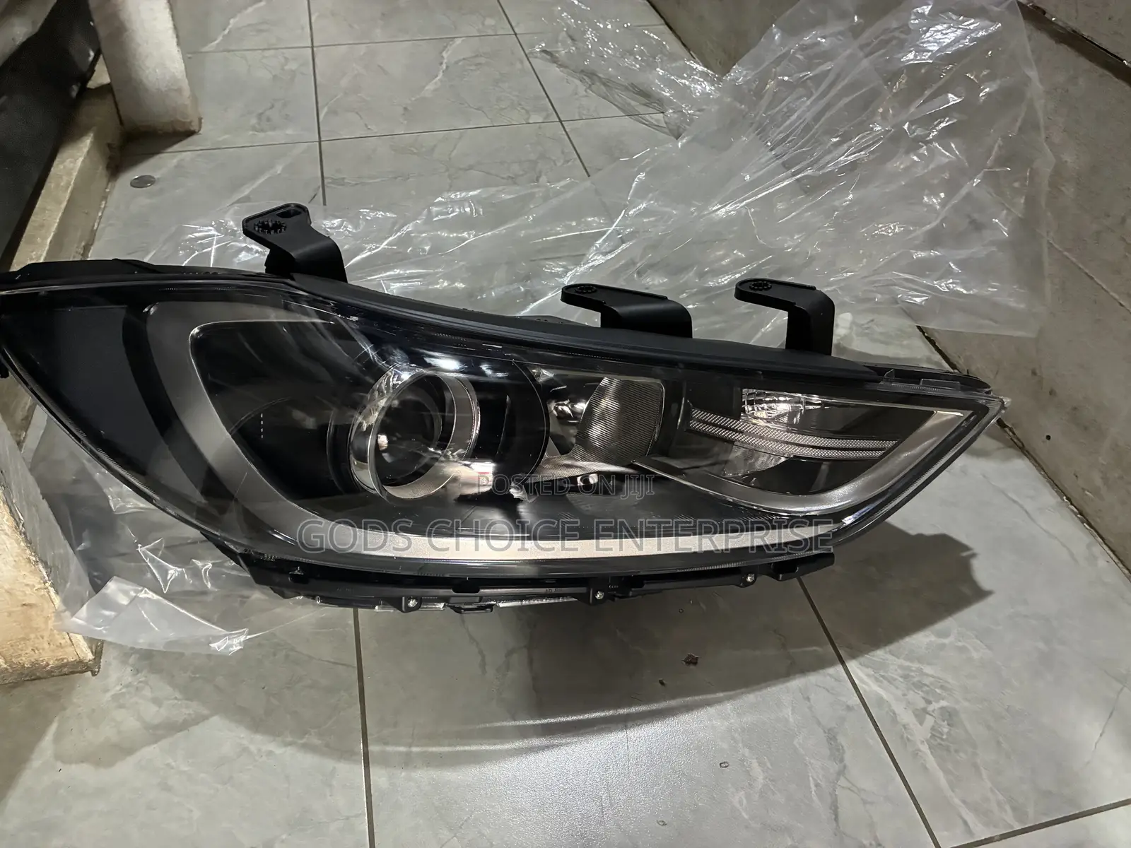 Headlight Elantra 2016-2017-2018 All White