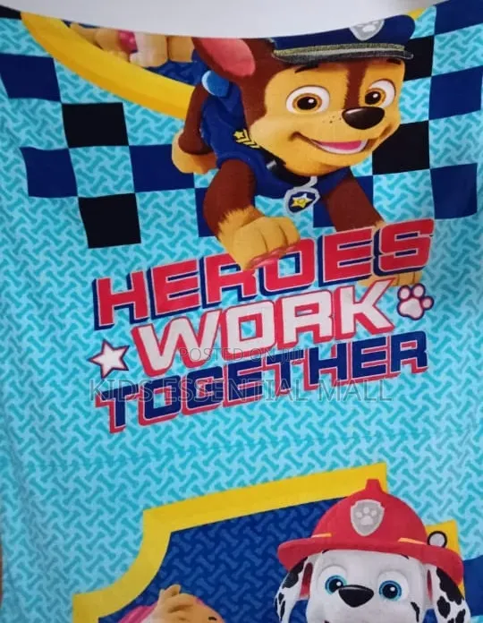 Blanket for Children With Cartoon Characters