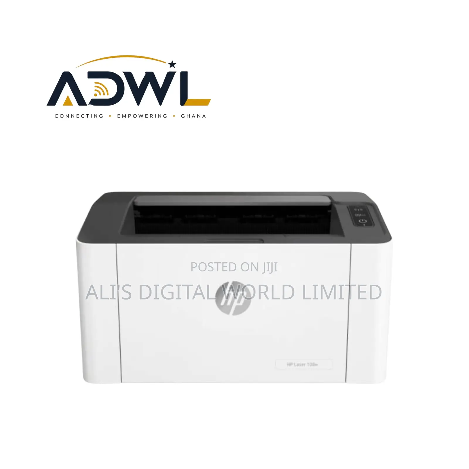 HP LaserJet 108w-Black Print A4 110A Toner Up to 21ppm White
