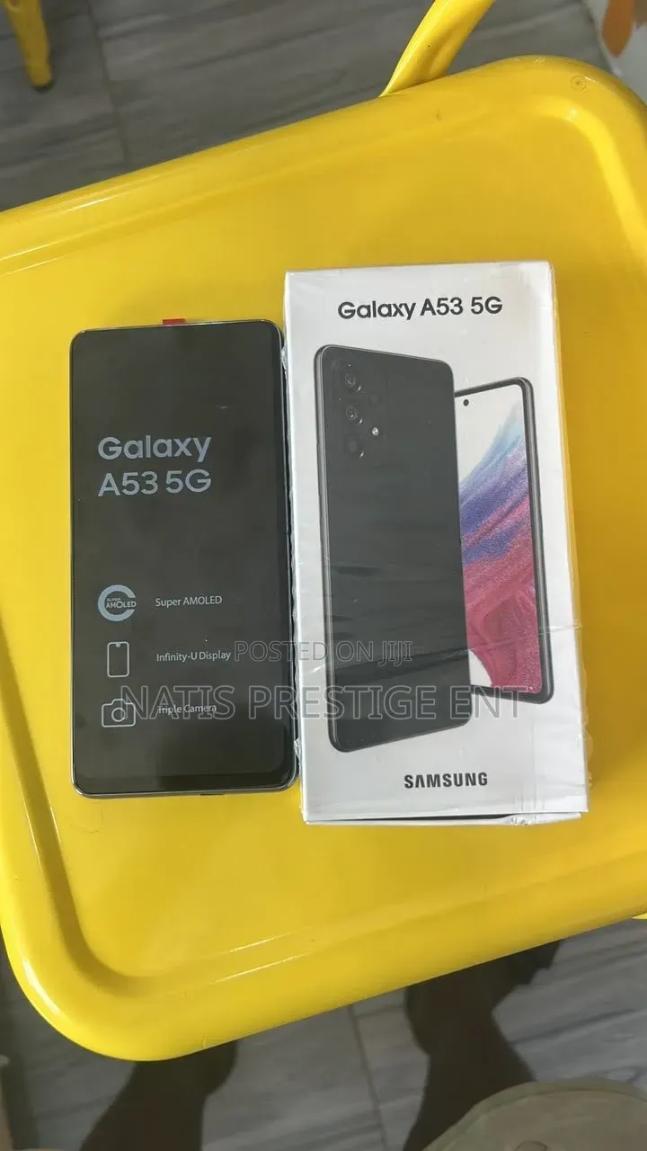 New Samsung Galaxy A53 5G 128 GB Black
