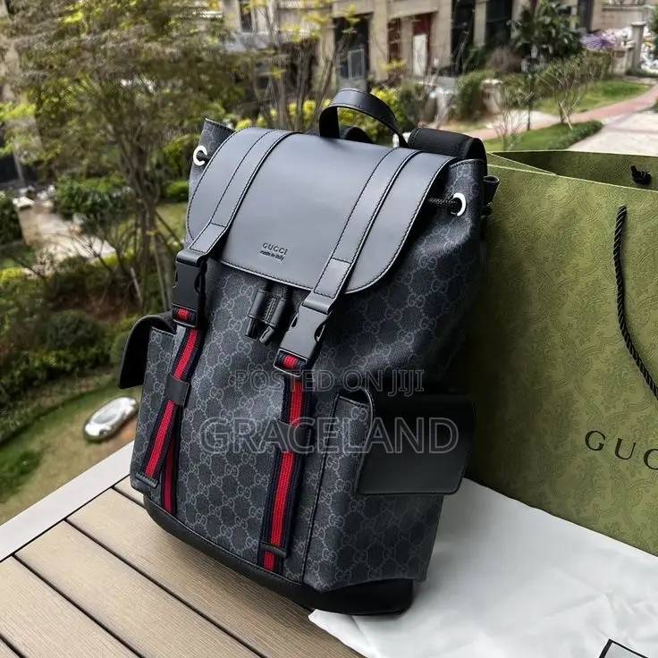 This Is Original Gucci Backpack Leather Coach