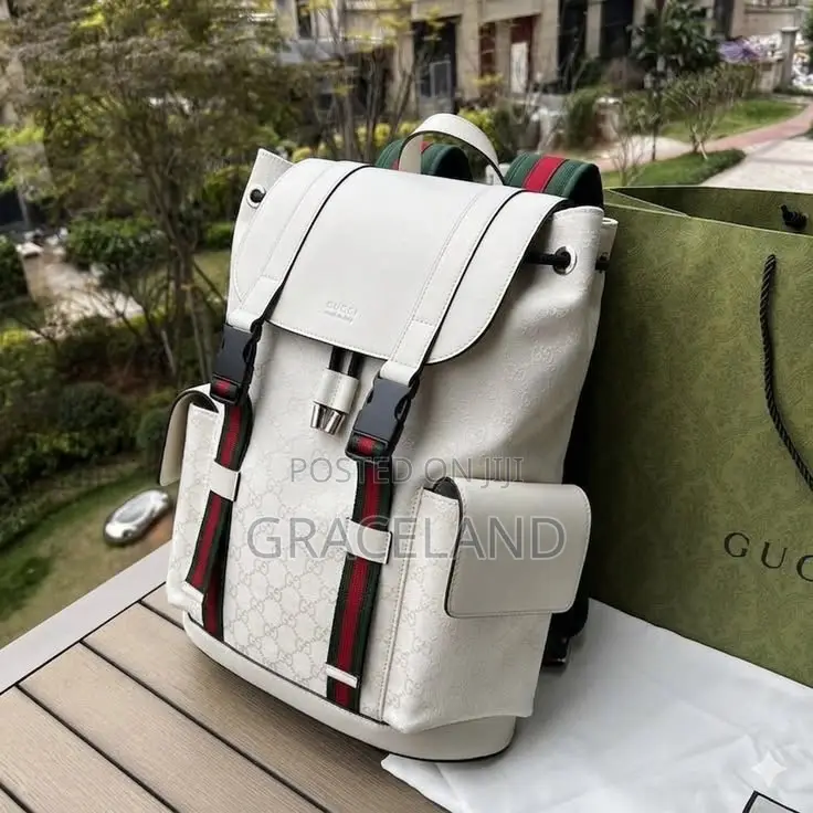 This Is Original Gucci Backpack Leather Coach