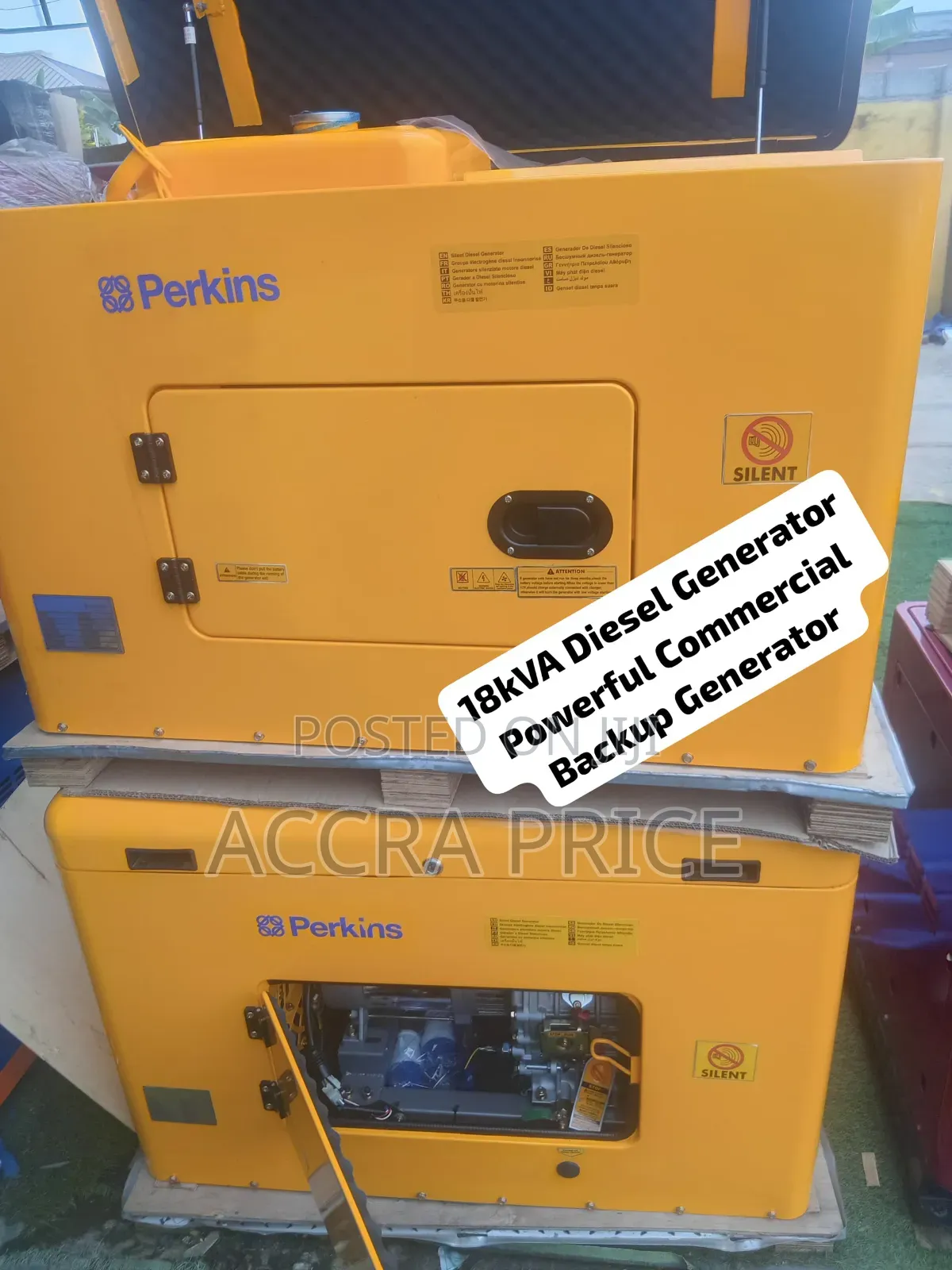 18kVA Diesel Genset for Home Business – Heavy-Duty Performance