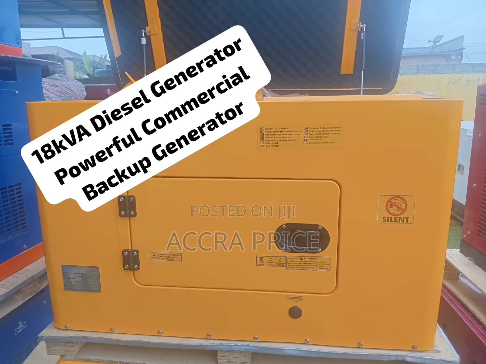 18kVA Diesel Genset for Home Business – Heavy-Duty Performance