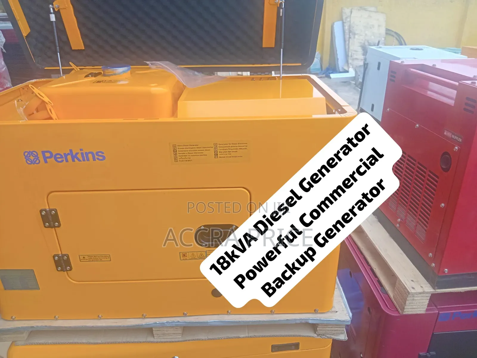 Brand New 18kVA Diesel Generator – Strong Durable Genset, Powerful