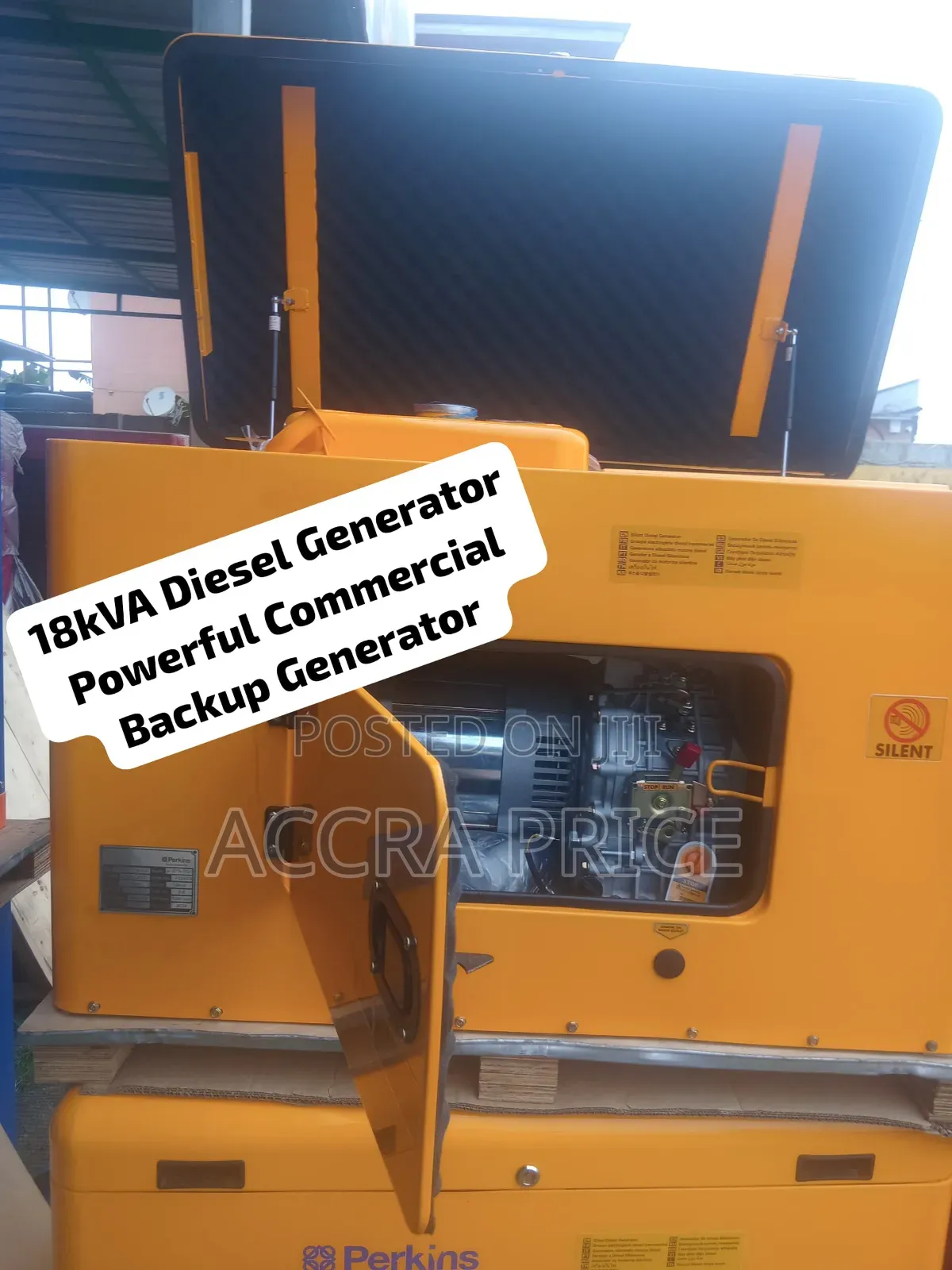Heavy-Duty 18kVA Diesel Generator – Premium Quality Genset for Home