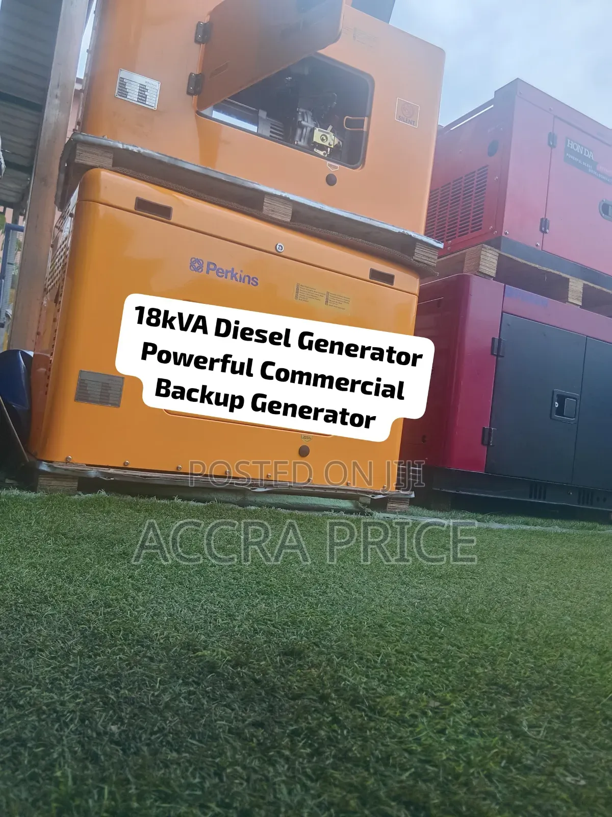 Heavy-Duty 18kVA Diesel Generator – Premium Quality Genset for Home