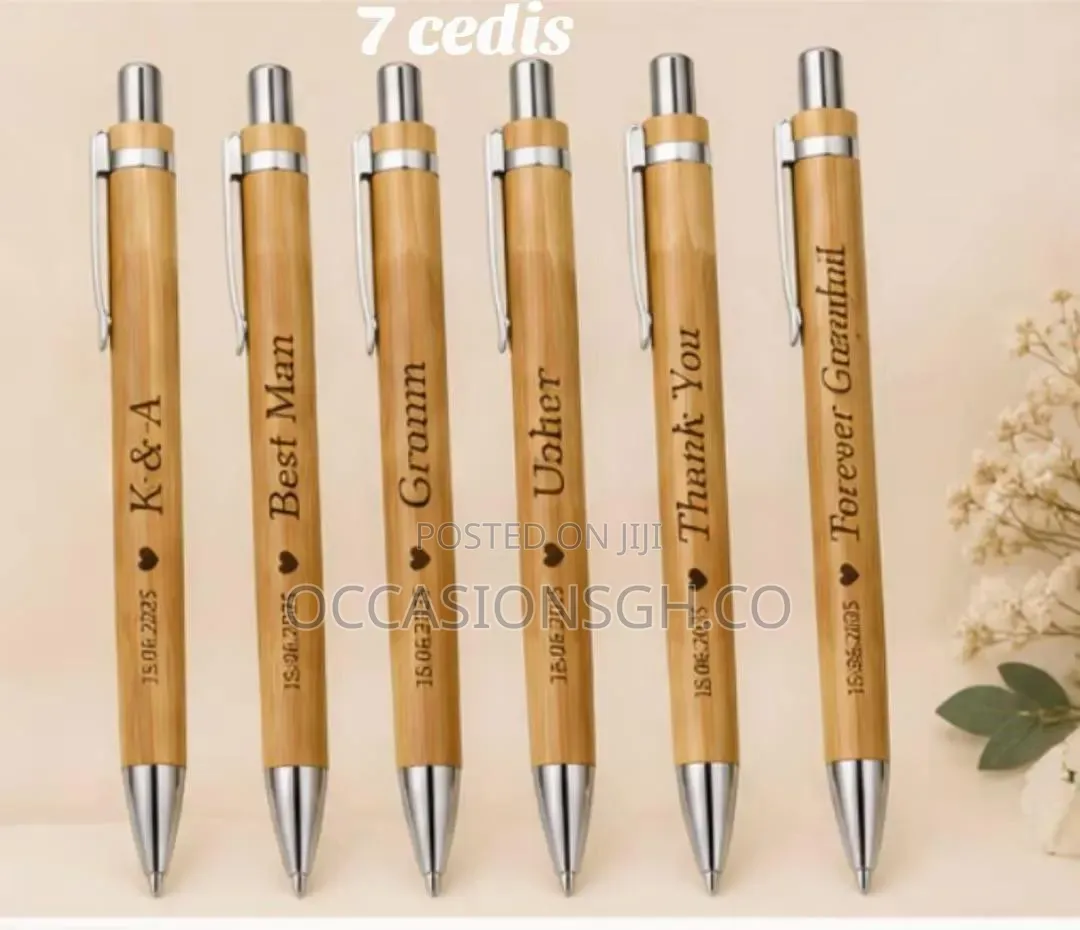 Customizable Wooden Pen