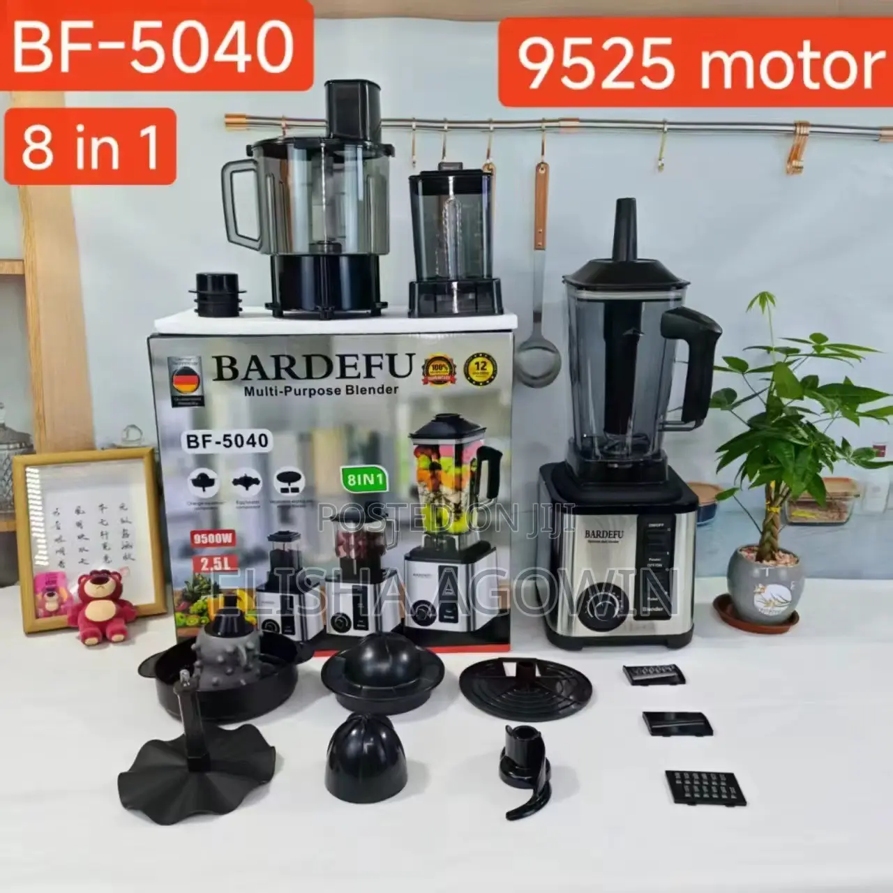Original German Made 8 in 1 Bardefu Blender at Spintex and Ashaiman