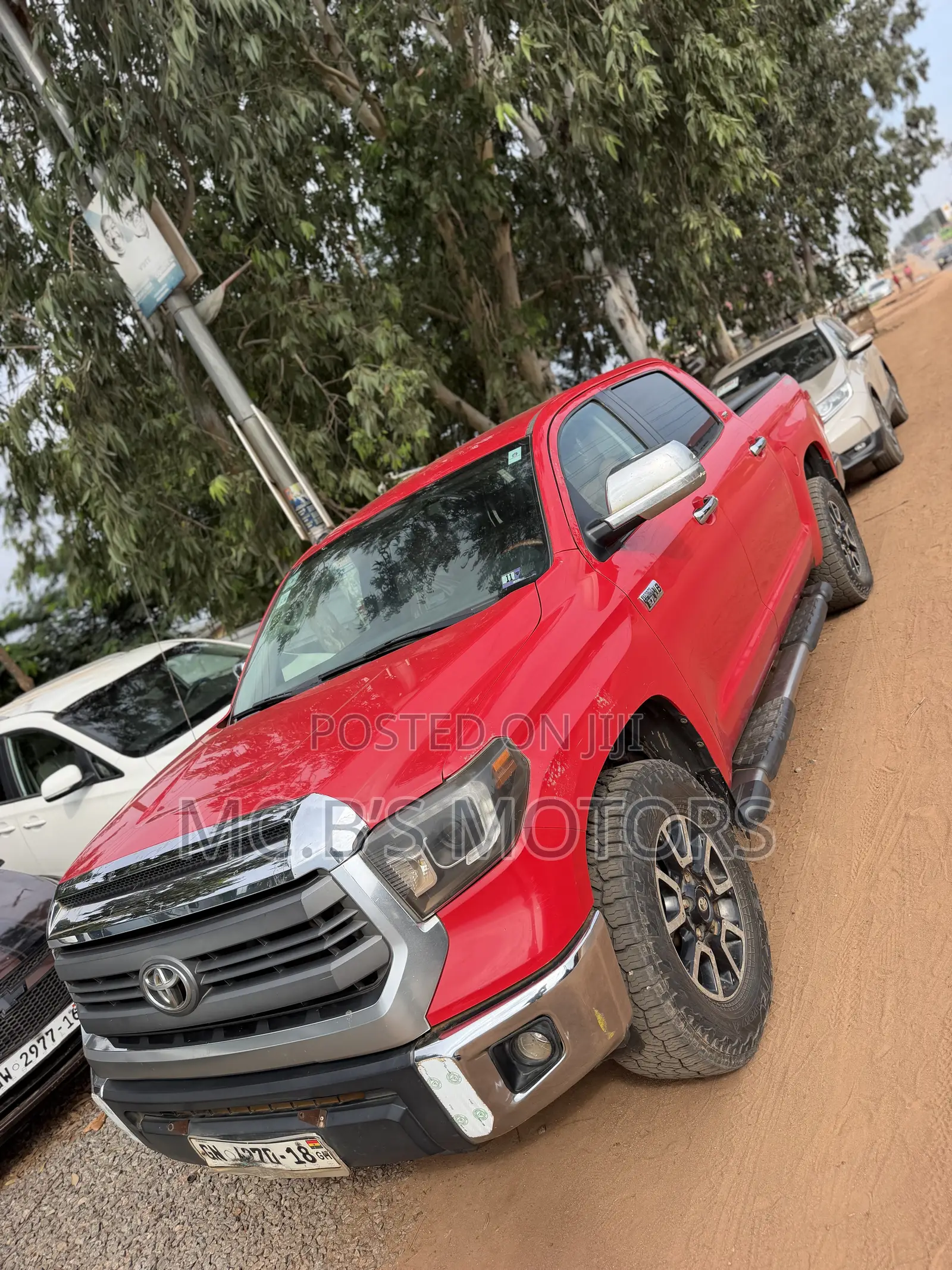 Toyota Tundra 2014 Red