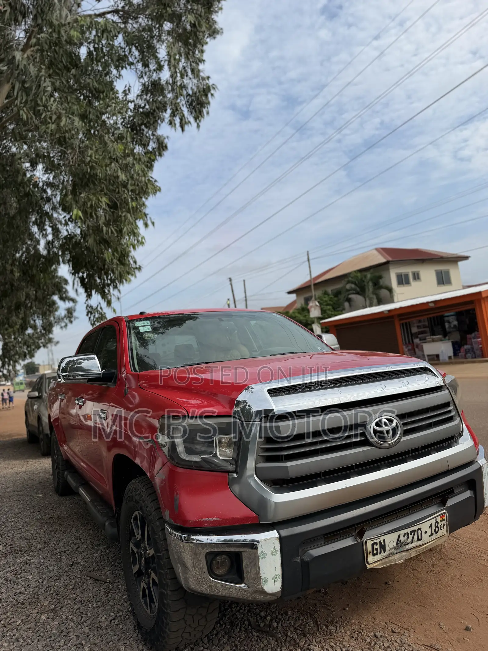 Toyota Tundra 2014 Red